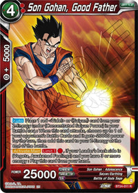 Son Gohan, Good Father (BT24-011) [Beyond Generations] - POKÉ JEUX