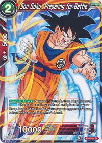 Son Goku, Preparing for Battle (EX07-01) [Magnificent Collection Fusion Hero] - POKÉ JEUX