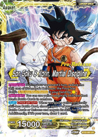 Son Goku // Son Goku & Korin, Martial Discipline (BT22-081) [Critical Blow Prerelease Promos] - POKÉ JEUX
