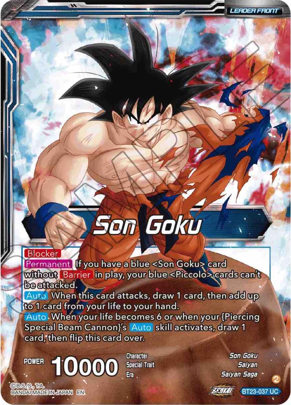 Son Goku // Son Goku & Piccolo, Rag-Tag Alliance (BT23-037) [Perfect Combination] - POKÉ JEUX