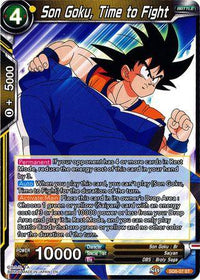 Son Goku, Time to Fight (Starter Deck - Rising Broly) (SD8-07) [Destroyer Kings] - POKÉ JEUX