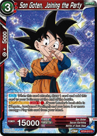Son Goten, Joining the Party (BT24-012) [Beyond Generations] - POKÉ JEUX
