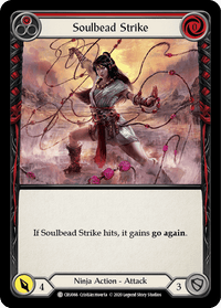 Soulbead Strike (Red) [CRU066] (Crucible of War) 1st Edition Normal - POKÉ JEUX