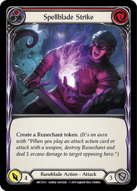 Spellblade Strike (Red) [ARC103-C] (Arcane Rising) 1st Edition Normal - POKÉ JEUX