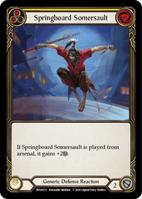Springboard Somersault [BVO015-C] (Bravo Hero Deck) 1st Edition Normal - POKÉ JEUX