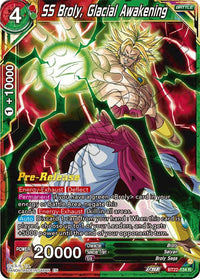 SS Broly, Glacial Awakening (BT22-134) [Critical Blow Prerelease Promos] - POKÉ JEUX