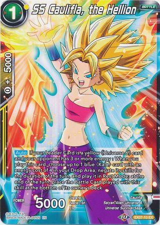 SS Caulifla, the Hellion (EX07-10) [Magnificent Collection Fusion Hero] - POKÉ JEUX