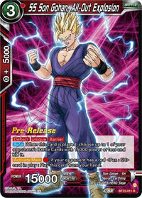 SS Son Gohan, All-Out Explosion (BT22-011) [Critical Blow Prerelease Promos] - POKÉ JEUX