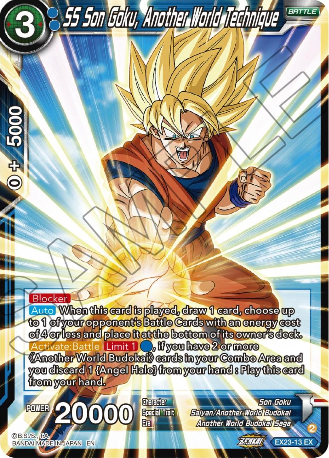 SS Son Goku, Another World Technique (EX23-13) [Premium Anniversary Box 2023] - POKÉ JEUX