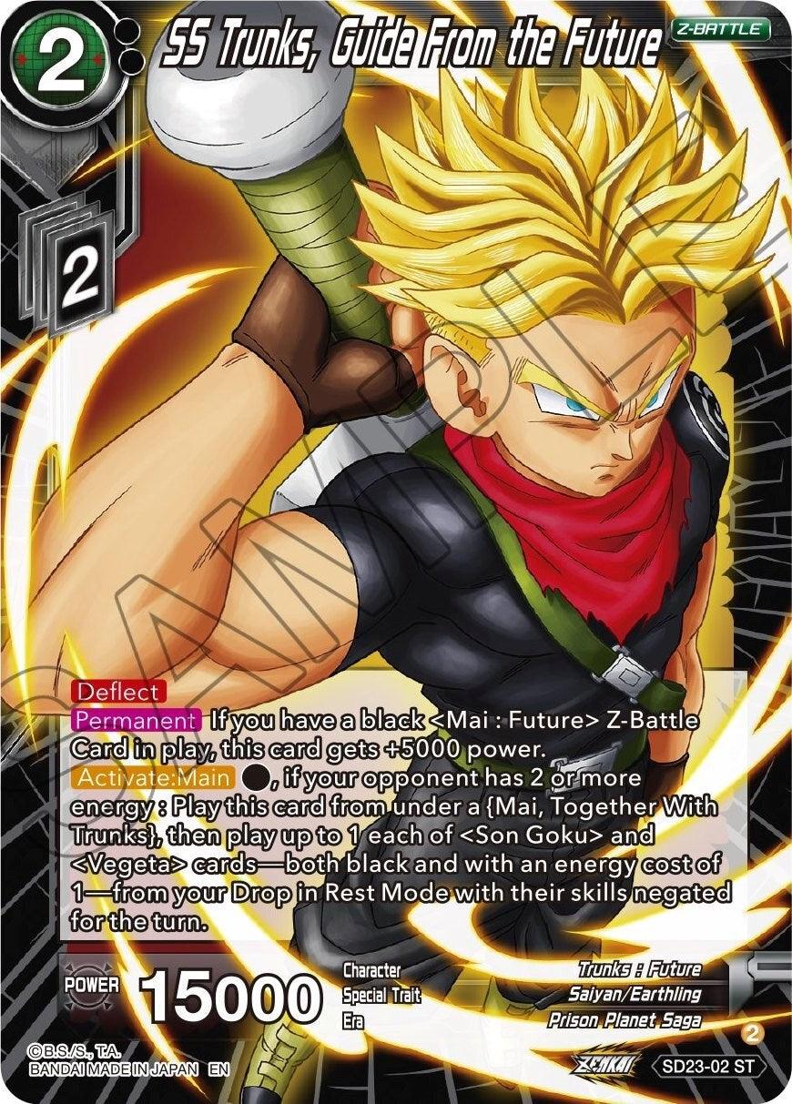 SS Trunks, Guide From the Future (SD23-02) [Critical Blow] - POKÉ JEUX