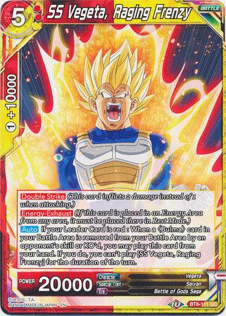SS Vegeta, Raging Frenzy (BT8-111) [Malicious Machinations] - POKÉ JEUX