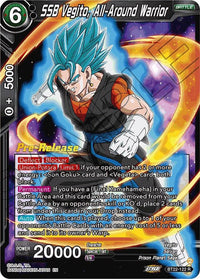 SSB Vegito, All-Around Warrior (BT22-122) [Critical Blow Prerelease Promos] - POKÉ JEUX
