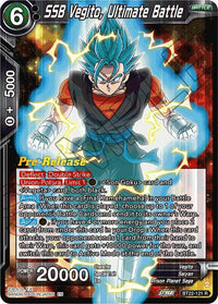SSB Vegito, Ultimate Battle (BT22-121) [Critical Blow Prerelease Promos] - POKÉ JEUX