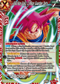 SSG Son Goku, Crimson Guardian Deity (BT24-004) [Beyond Generations] - POKÉ JEUX