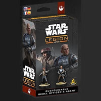 Star Wars: Legion: Customizable Rebel Officer & Agent (ML) (Special Order)