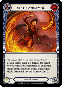 Stir the Aetherwinds (Yellow) [ARC130-R] (Arcane Rising) 1st Edition Normal - POKÉ JEUX