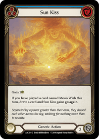 Sun Kiss (Blue) [ARC214-C] (Arcane Rising) 1st Edition Normal - POKÉ JEUX