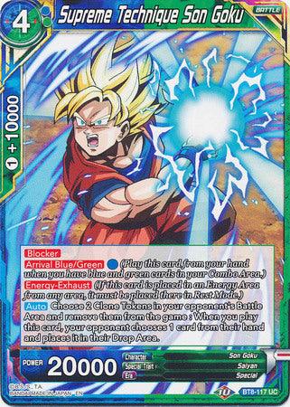 Supreme Technique Son Goku (BT8-117) [Malicious Machinations] - POKÉ JEUX