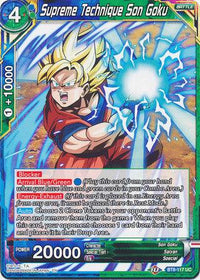 Supreme Technique Son Goku (BT8-117) [Malicious Machinations] - POKÉ JEUX