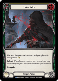 Take Aim (Yellow) [U-ARC055] (Arcane Rising Unlimited) Unlimited Rainbow Foil - POKÉ JEUX
