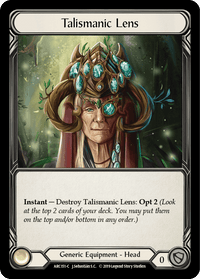 Talismanic Lens [ARC151-C] (Arcane Rising) 1st Edition Normal - POKÉ JEUX