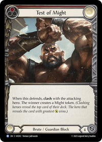 Test of Might (Red) [VIC012] (Heavy Hitters Victor Blitz Deck) - POKÉ JEUX