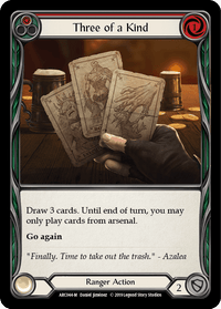 Three of a Kind [ARC044-M] (Arcane Rising) 1st Edition Normal - POKÉ JEUX