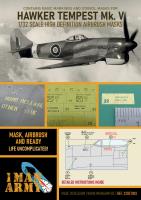 1ManArmy 1/32 Hawker Tempest Mk.V Airbrush Paint Mask (Special Order)