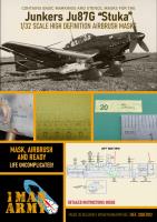 1ManArmy 1/32 Junkers Ju 87G Stuka for All brands Airbrush Masks (Special Order)