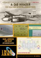 1ManArmy 1/32 A-26B Invader for Hobby Boss Airbrush Paint Mask (Special Order)