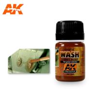 AK Interactive Light Rust Wash (Special Order)