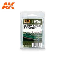 AK Interactive Slimy Grime And Fuel Set (Special Order)