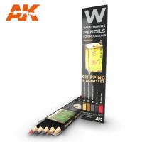 AK Interactive Weathering Pencil Set - Chipping (Special Order)