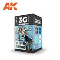 AK Interactive Wargame Set Blue Armor (Special Order)