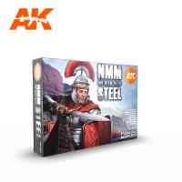 AK Interactive 3G Non Metallic Metal - Steel Set (Special Order)