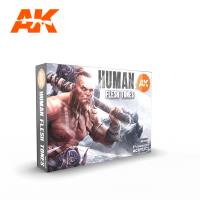 AK Interactive 3G Human Flesh Tones Set (Special Order)