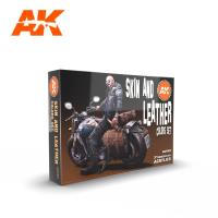 AK Interactive 3G Skin and Leather Colors Set (Special Order)