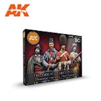 AK Interactive Hystorical Figures S. XVI-XVIII By Pepe Gallardo (18 Colors Set) (Special Order)