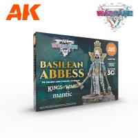 AK Interactive Wargame Series Signature Starter - Basilean Abbess, 14 Colors & 1 Figure (Special Order)