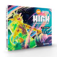 AK Interactive 3G High Pigmentation Set - 14 Colors (Special Order)