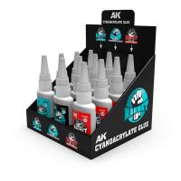 AK Interactive Cyanoacrylate Display (Special Order)