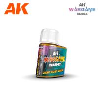 AK Interactive Wargame Washes Light Rust Wash 35ml (Special Order)