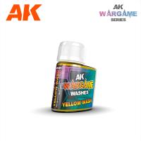 AK Interactive Wargame Washes Yellow Wash 35ml (Special Order)