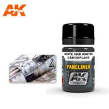 AK Interactive Paneliner For White And Winter Camouflage 35ml (Special Order)
