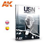AK Interactive USN LEGENDARY JETS - English (Special Order)