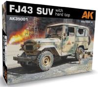 AK Interactive 1/35 FJ43 SUV with Hard Top Plastic Model Kit (Special Order)