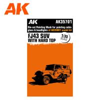 AK Interactive Die-cut Painting Mask (for AK35001) (Special Order)