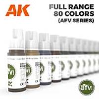 AK Interactive 3Gen AFV Full Range - 80 Colors (Special Order)