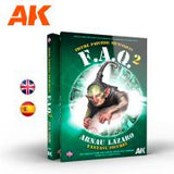 AK Interactive FAQ 2: Fantasy Figures Painting Techniques By Arnau Lázaro - English (Special Order)