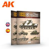 AK Interactive 1941-1945 American Military Vehicles - Spanish [Sale ends when item is out of stock] (Special Order)